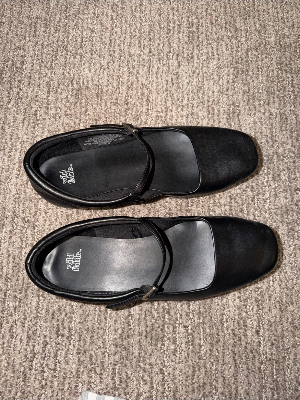 Wild Fable Black Mary Jane Flats - Picture 2 of 4